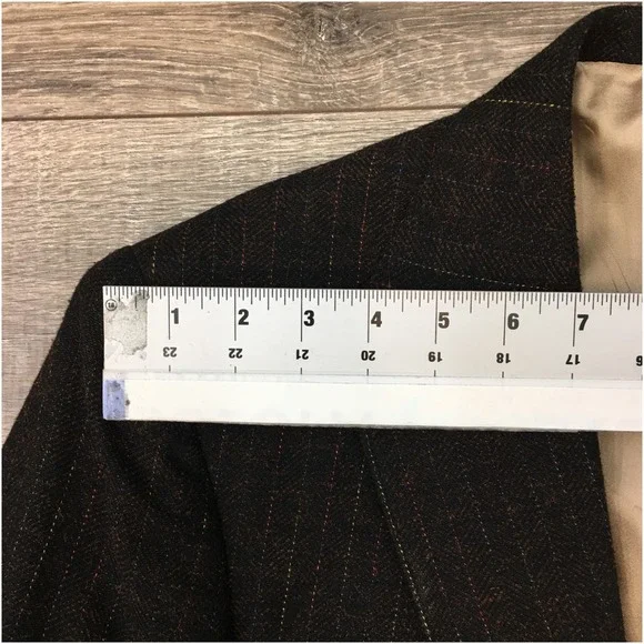 VINTAGE Mens Western Blazer Sport Coat Casual Jacket Size 44L Two Button Suit